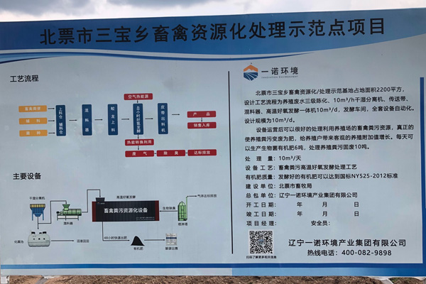 北票市畜牧局畜禽粪污资源化利用示范点项目